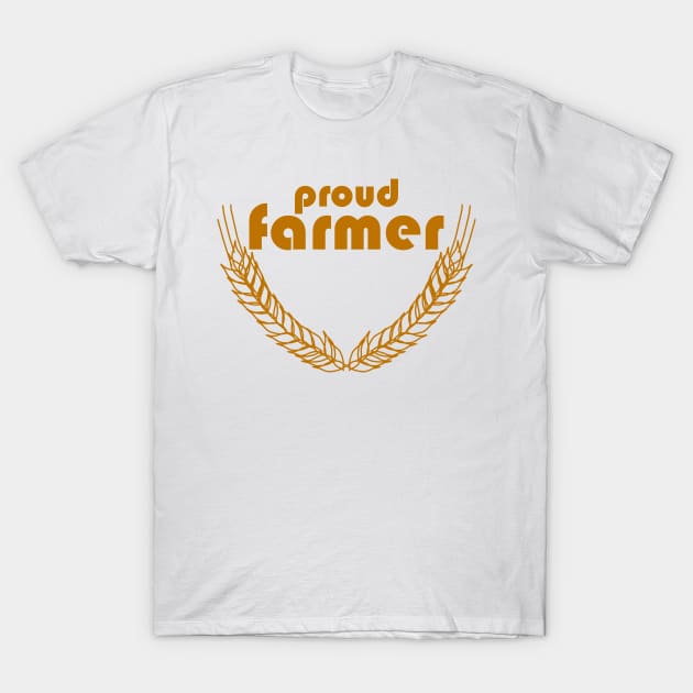 PROUD FARMER T-Shirt by Tees4Chill